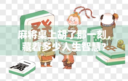 麻将桌上胡了那一刻，藏着多少人生智慧？