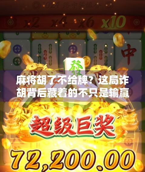 麻将胡了不给牌？这局诈胡背后藏着的不只是输赢，还有人性！