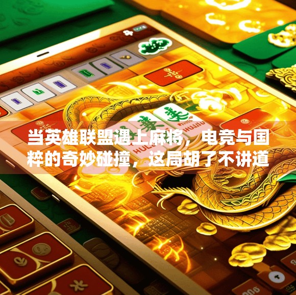 当英雄联盟遇上麻将，电竞与国粹的奇妙碰撞，这局胡了不讲道理！