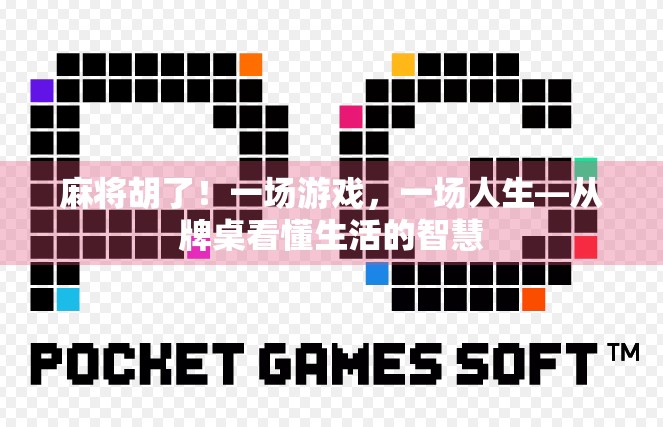 麻将胡了！一场游戏，一场人生—从牌桌看懂生活的智慧